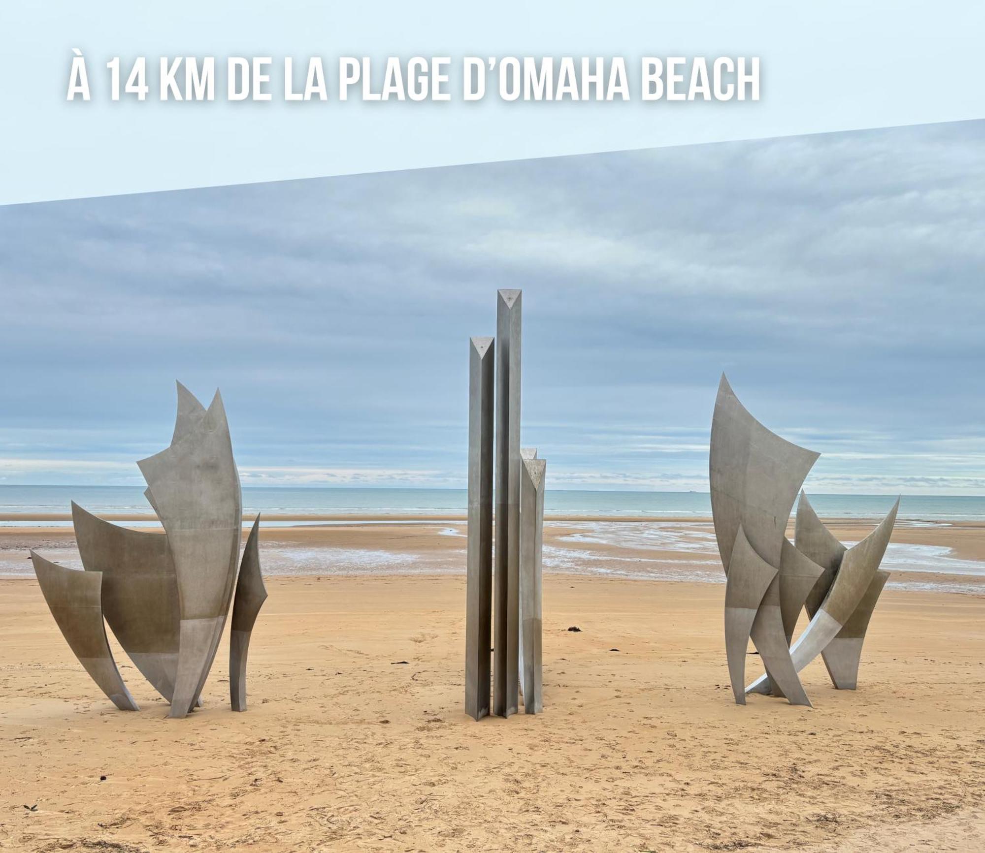 Le So Art, Grande Maison 4 Chambres, Terrain De Petanque, Grand Jardin Clos, Flipper, Babyfoot, Jeux Arcade, Ping Pong,1 Km Mer, Proche Golf, Port En Bessin, Bayeux Et Plages Du Debarquement, Adaptee Enfants Commes Exterior foto